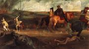 Edgar Degas Scene of War in the Middle Ages Germany oil painting reproduction